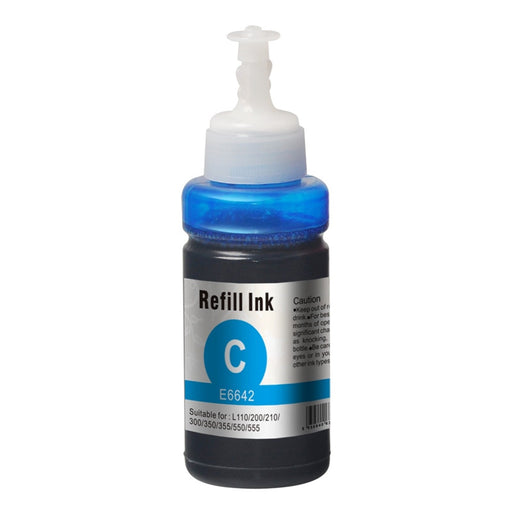 InkLab 6642 Epson Compatible EcoTank Cyan ink bottle-Ink Cartridges-Gigante Computers