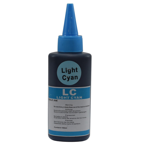 InkLab Universal Refill Ink For Brother/Canon/Epson Light Cyan100ml-Ink Cartridges-Gigante Computers