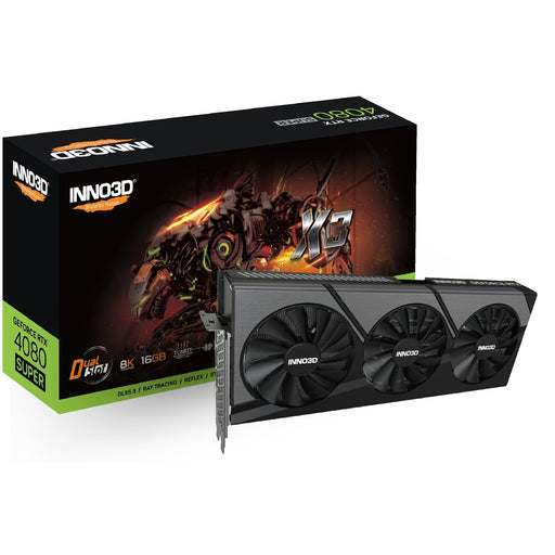 Inno3D Nvidia GeForce RTX 4080 SUPER X3 16GB Triple Fan Graphics Card-Graphics Cards-Gigante Computers