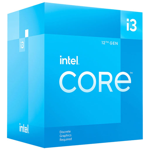 Intel Core i3-12100F CPU, 1700, 3.3 GHz (4.3 Turbo), Quad Core, 58W, 12MB Cache, Alder Lake, No Graphics-Processors-Gigante Computers