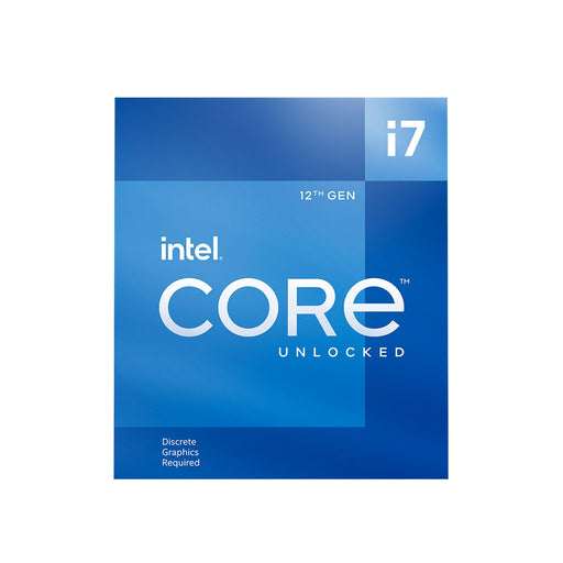 Intel Core i7-12700KF 12 Core Desktop Processor 20 Threads, 3.6GHz up to 5.0GHz Turbo, Alder Lake Socket LGA1700, 25MB Cache, 125W, Maximum Turbo Power 190W Overclockable CPU, No Cooler, No Graphics-Gigante Computers
