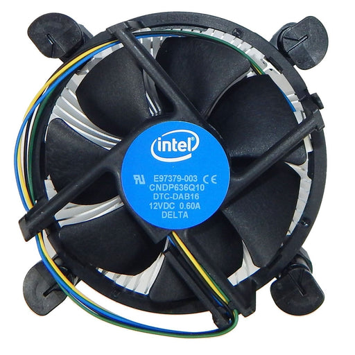 Intel E97379-003 Intel Socket 80mm 2500RPM Black OEM Heatsink & Fan CPU Cooler Reliable and Efficient Cooling Solution Designed for Intel LGA115x Processors-Fans-Gigante Computers