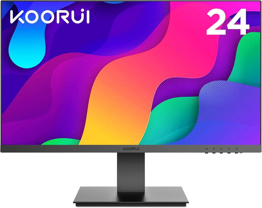 KOORUI 24" FHD Monitor 1080P IPS 75Hz - Refurbished-Monitors-Gigante Computers