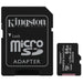 Kingston Canvas Select Plus 64GB Micro SD UHS-I (U1) Flash Card with Adapter-Flash Memory-Gigante Computers