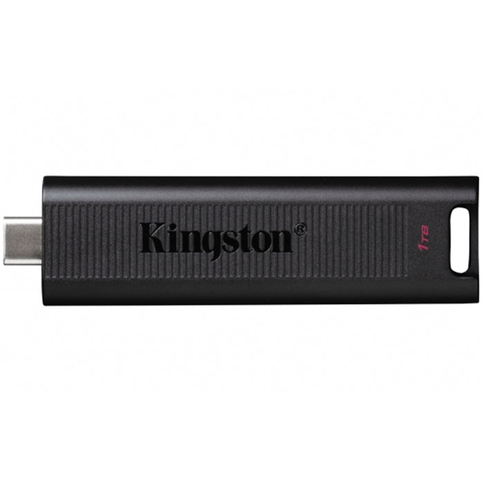 Kingston DTMAX/1TB DataTraveler Max Type C Flash Drive, USB3.2, Gen2, 1000MB/s, Black, Retail Boxed-USB Memory-Gigante Computers