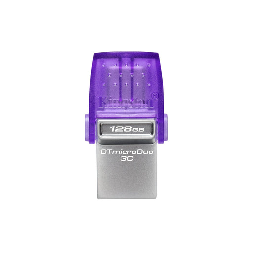 Kingston DataTraveler DTDUO3CG3/128GB 128gb MicroDuo USB Flash Drive, 3C, USB-C and Type A-Memory-Gigante Computers