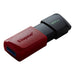 Kingston DataTraveler ExodiaM DTXM/128GB USB Flash Drive, 128GB, USB 3.2, Red / Black, Moving Cap Design-Memory-Gigante Computers