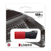 Kingston DataTraveler ExodiaM DTXM/128GB USB Flash Drive, 128GB, USB 3.2, Red / Black, Moving Cap Design-Memory-Gigante Computers