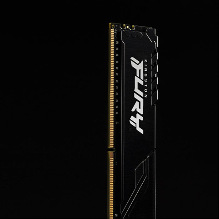 Kingston FURY Beast 16GB (2 x 8GB) 3200MHz DDR4 DIMM System Memory Black Heatsink-System Memory-Gigante Computers