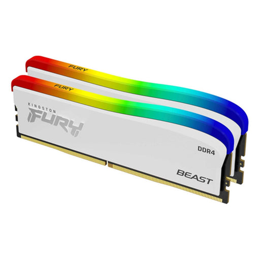 Kingston FURY Beast 16GB (2 x 8GB), DDR4, 3200 MHz, Single-rank Memory, DIMM, RGB-Memory-Gigante Computers