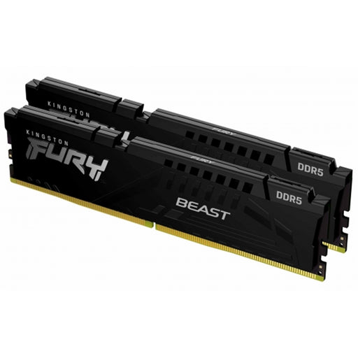 Kingston FURY Beast (KF552C40BB2K2-64) 64GB (32BG x 2) System Memory, 5600MT/s, DDR5, CL40, DIMM, Black-Memory-Gigante Computers