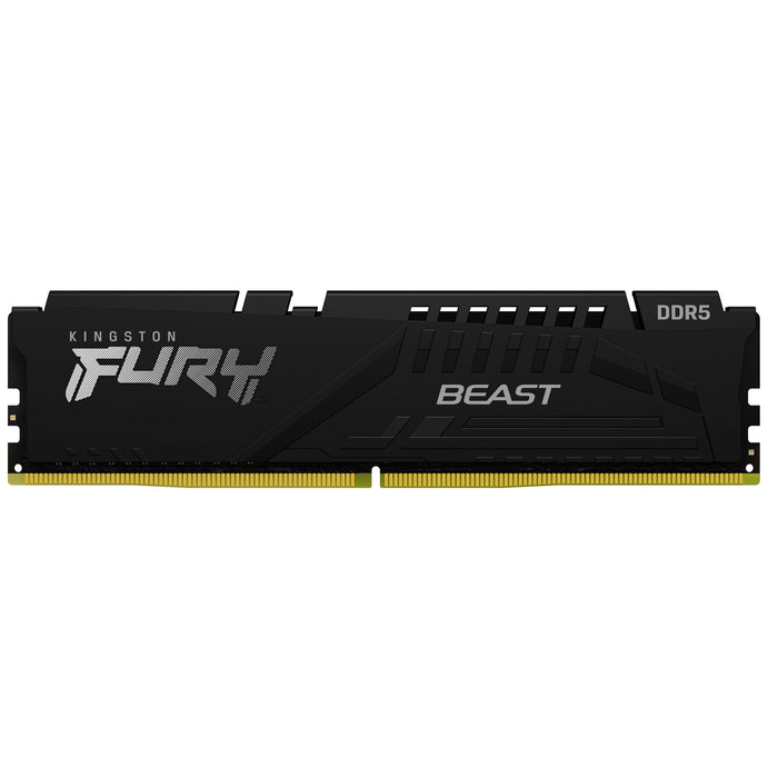 Kingston FURY Beast KF556C36BBE-16 16GB System Memory, 6000MT/s, DDR5, CL36, DIMM, Black, AMD EXPO Certified-Memory - Desktop-Gigante Computers