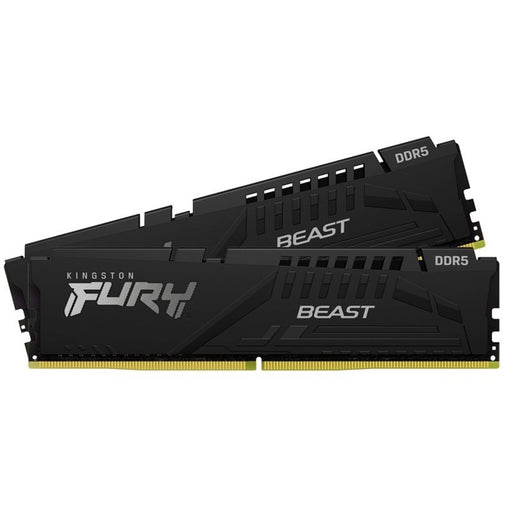 Kingston FURY Beast KF560C36BBE2K2-32 32GB (2x16GB) System Memory, 6000MT/s, DDR5, CL36, DIMM, Black, AMD EXPO Certified-Memory-Gigante Computers