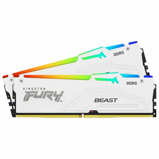 Kingston FURY Beast (KF560C36BWE2AK2-32) 32GB RGB (2x16GB) System Memory, DDR5, 6000MTs, DIMM, CL36, 288 Pin.-Memory - Desktop-Gigante Computers