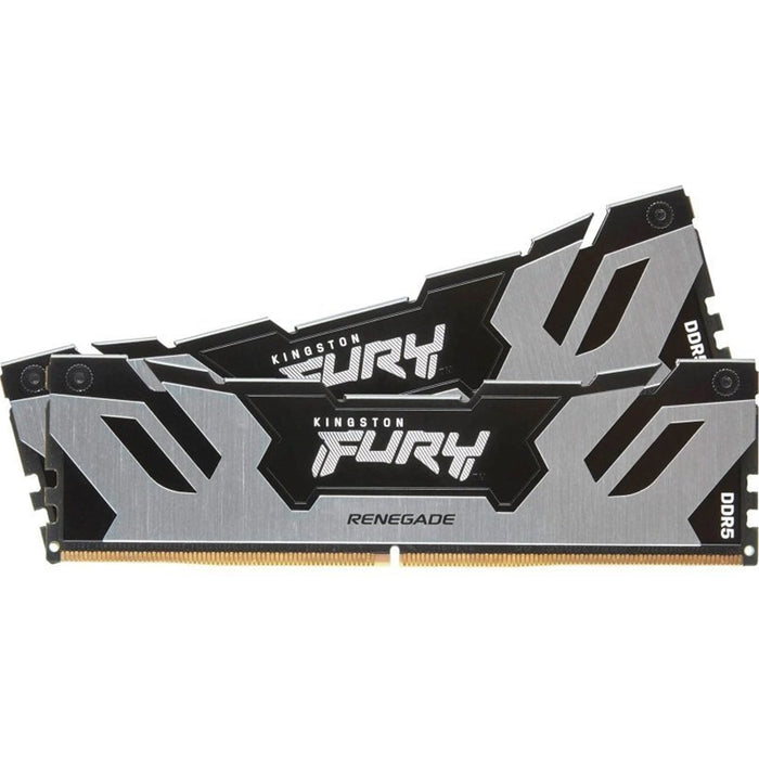 Kingston FURY Renegade 32GB (2 x 16GB) 7200MHz DDR5 DIMM System Memory Silver Heatsink-Memory-Gigante Computers