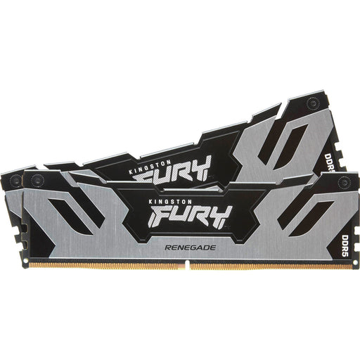 Kingston FURY Renegade KF560C32RSK2-96, 96GB (2x48GB) System Memory, DDR 5, 6000MHz, Silver, 1.35V, CL32, non-ECC Unbuffered-Memory-Gigante Computers
