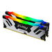 Kingston FURY Renegade RGB KF560C32RSAK2-96 96GB (48GB x2) DDR5 6000MT/s Silver/Black DIMM [XMP]-Memory-Gigante Computers