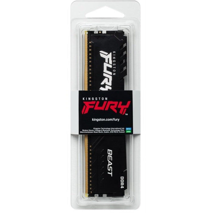 Kingston Fury Beast 8GB, DDR4, 3200MHz (PC4-25600), CL16, DIMM Memory-Memory - Desktop-Gigante Computers