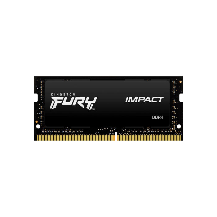 Kingston Fury Impact KF432S20IB/8 8GB DDR4 3200MT/s Non ECC Memory RAM SODIMM-Memory - Laptop-Gigante Computers