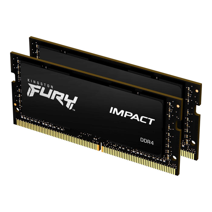 Kingston Fury Impact KF432S20IBK2/16 16GB DDR4 (2x8GB) 3200MHz, Non ECC, CL20, 1.2V, SODIMM Memory-Memory-Gigante Computers