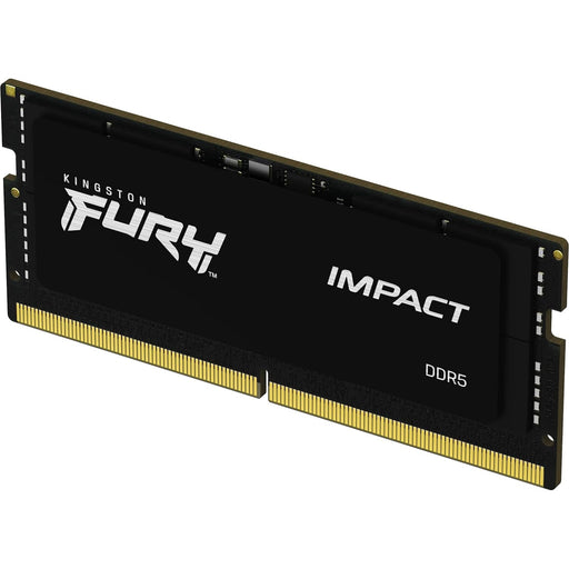 Kingston Fury Impact PnP 16GB 5600MT/s DDR5 CL40 SODIMM Notebook Gaming Memory Single Module-Memory-Gigante Computers