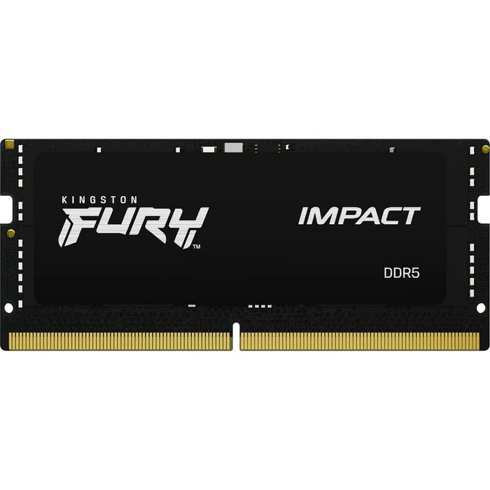 Kingston Fury Impact PnP 16GB 5600MT/s DDR5 CL40 SODIMM Notebook Gaming Memory Single Module-Memory-Gigante Computers