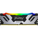 Kingston Fury Renegade RGB 64GB Kit (2 x 32GB), DDR5, 6400MHz, CL32, 1.4V, ECC, XMP 3.0, PMIC, DIMM Memory, Black/Silver-Memory - Desktop-Gigante Computers