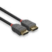 LINDY 36483 3M DISPLAYPORT CABLE ANTHRA LINE-Cables-Gigante Computers
