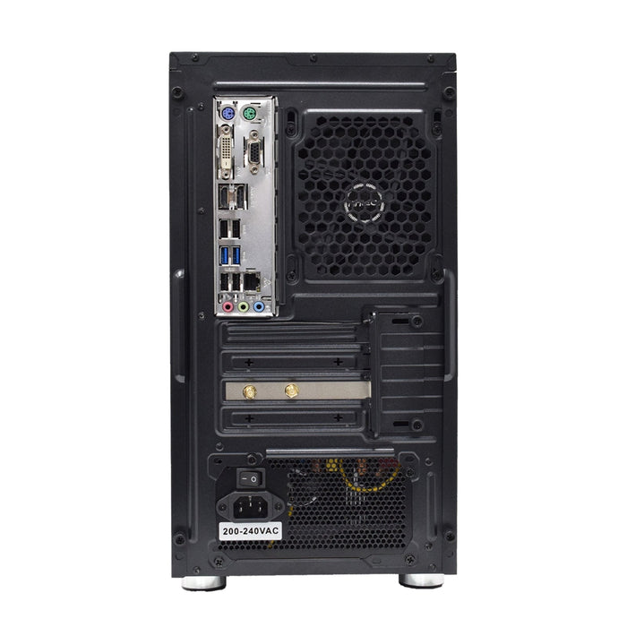 LOGIX 12th Gen Intel Core i5 4.40GHz Wired/ Wireless Family Desktop PC with Windows 11 Home & Keyboard & Mouse-System Builds-Gigante Computers