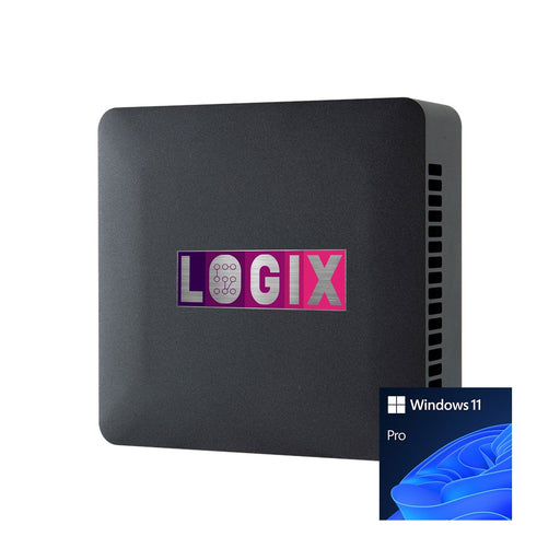 LOGIX Intel Core i5-1335U 4.6GHz 10 Core CPU, 1 x DDR4 16GB SO-DIMM, 500GB Kingston NVMe, Wireless AX & Bluetooth 5.2 Windows 11 Pro - Pre-Built-System Builds-Gigante Computers