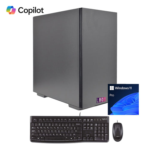 LOGIX Intel i7-14700 2.10GHz (5.30GHz Boost) 20 Core 28 threads. 32GB Kingston RAM, 1TB Kingston NVMe, Wi-Fi 6, Windows 11 PRO + FREE Keyboard & Mouse-System Builds-Gigante Computers