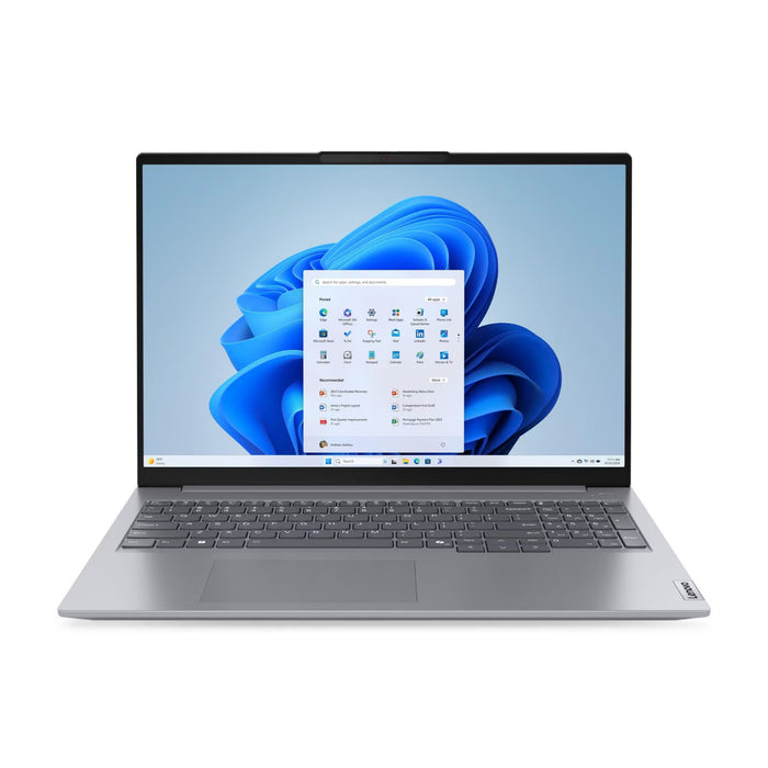 Lenovo ThinkBook 16 G7 Laptop, 16 Inch WUXGA 1920x1200 IPS Screen, AMD Ryzen 5 7535HS, 16GB RAM, 256GB SSD, AMD Radeon 660M Graphics, Windows 11 Pro-Laptops-Gigante Computers
