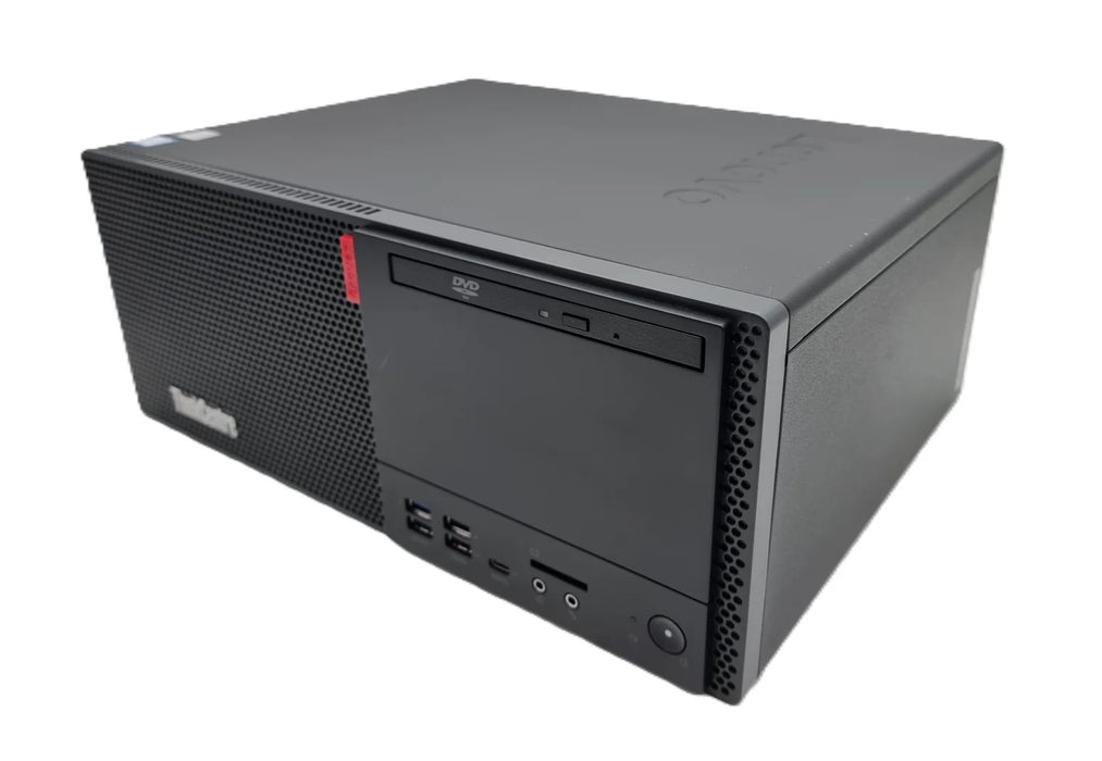 Lenovo ThinkCentre M720T Desktop PC Core i5-9400 8GB 256GB SSD W11 - Refurbished-Prebuilt Systems-Gigante Computers