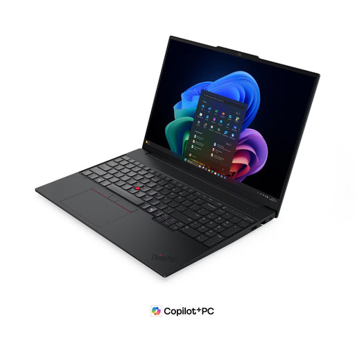 Lenovo ThinkPad E16 G3 Copilot+ PC, 16 Inch WUXGA 1920x1200 IPS Screen, Intel Core Ultra 5 226V Processor, 16GB RAM, 512GB SSD, Windows 11 Pro-Laptops-Gigante Computers