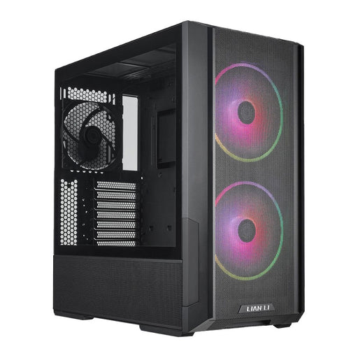 Lian Li LANCOOL 216 Black ARGB Mid-Tower Tempered Glass PC Gaming Case-Cases-Gigante Computers
