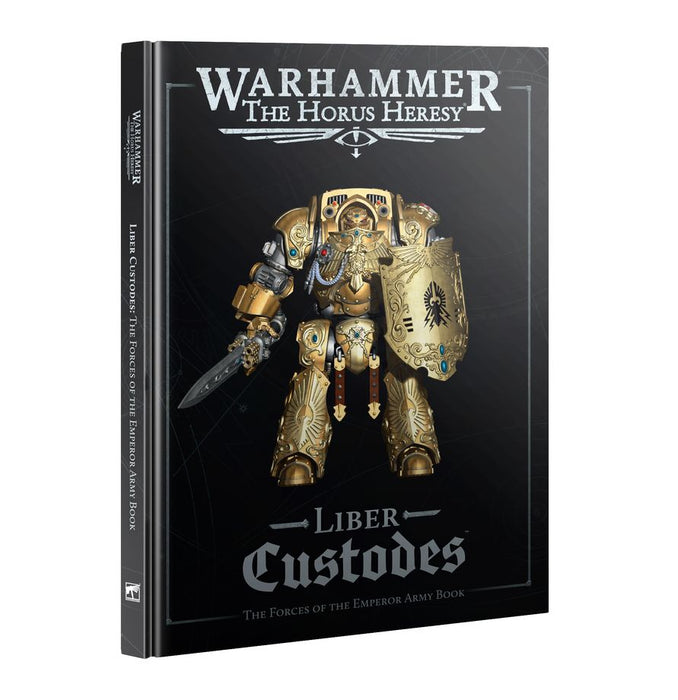 Liber Custodes: The Forces of the Emperor Army Book-Books & Magazines-Gigante Computers
