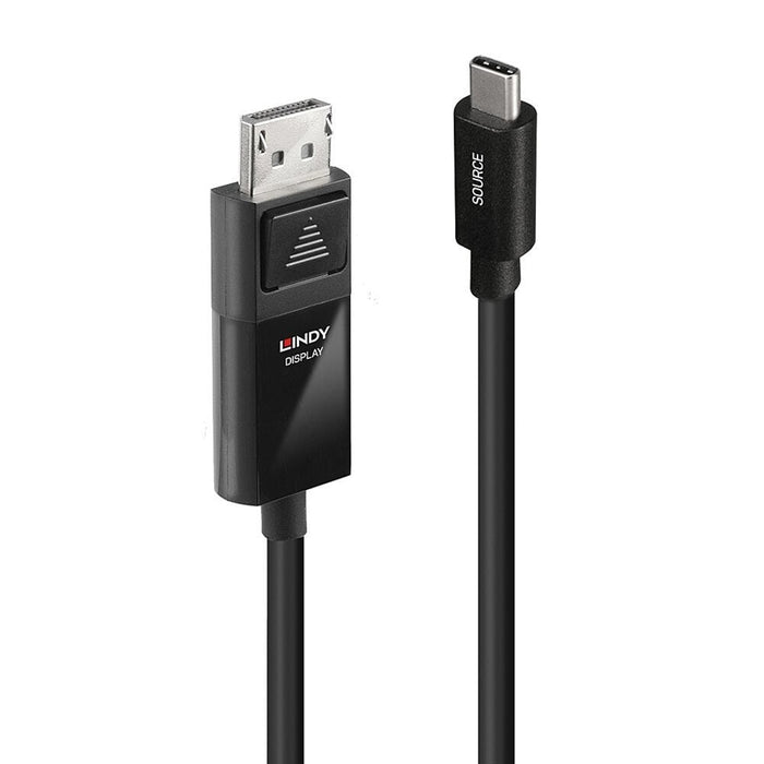 Lindy 1m USB Type C to DP 8K60 Adapter Cable-Cables-Gigante Computers