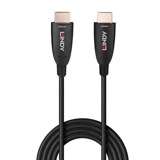 Lindy 38510 10m Fibre Optic Hybrid HDMI 8K60 Cable-Cables-Gigante Computers