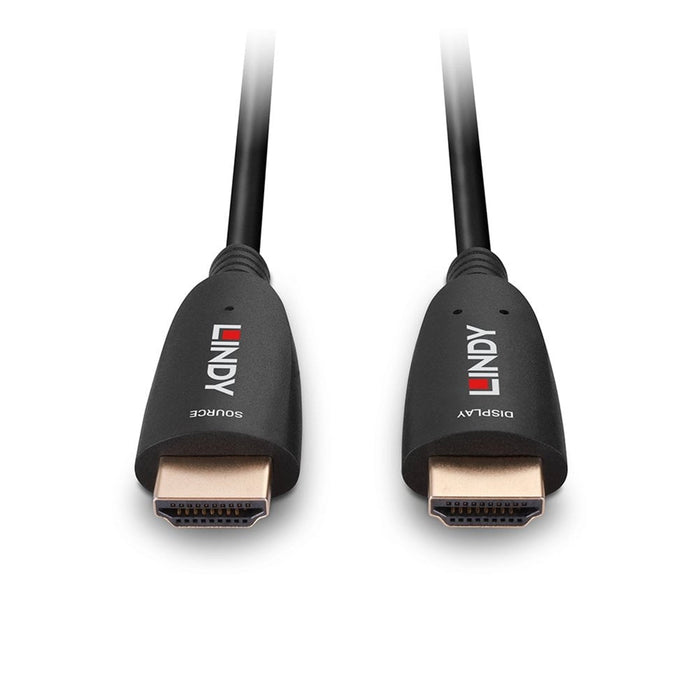 Lindy 38510 10m Fibre Optic Hybrid HDMI 8K60 Cable-Cables-Gigante Computers