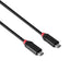 Lindy Black Line 37002 2m USB4 240W Cable, 24 pin USB-C (M) to 24 pin USB-C (M)-Cables-Gigante Computers