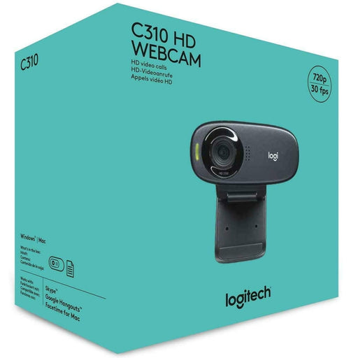 Logitech HD Pro Webcam C310-Webcams-Gigante Computers