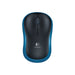 Logitech M185 Black/Blue Wireless Full Size Optical Mouse-Mice-Gigante Computers