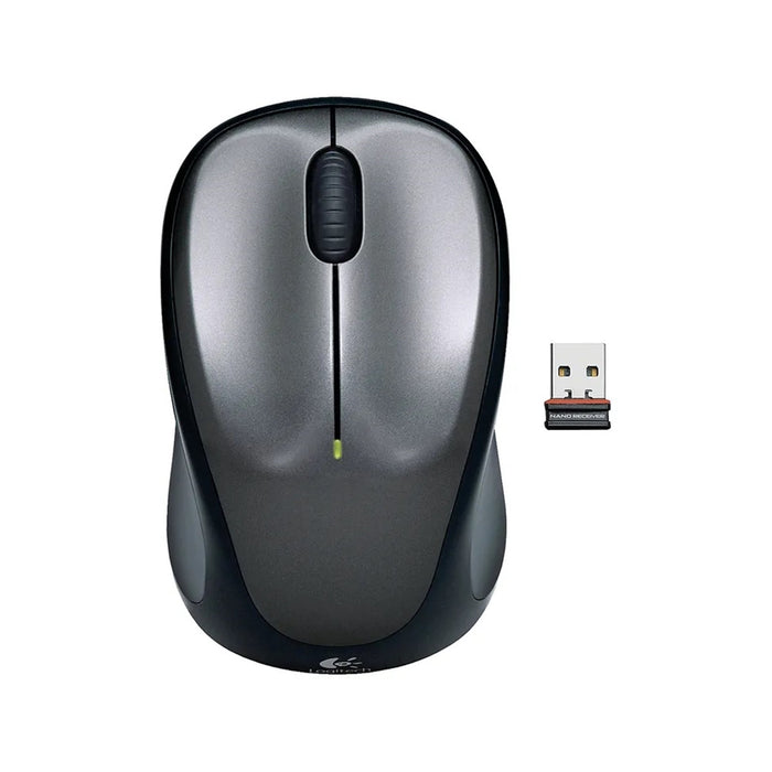 Logitech M235 Black and Grey Wireless Compact Design Optical Mouse-Mice-Gigante Computers