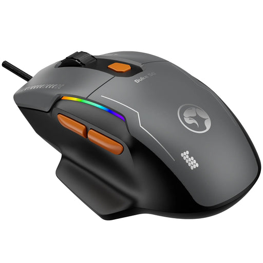 MARVO Duke 50 M368 Wired Gaming Mouse, 6 DPI levels (800 - 12800), 1000Hz Polling Rate, 13 Mode RGB Backlighting, 68g-Mice-Gigante Computers