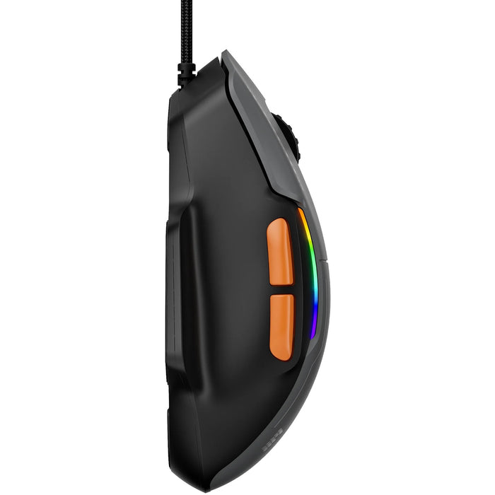 MARVO Duke 50 M368 Wired Gaming Mouse, 6 DPI levels (800 - 12800), 1000Hz Polling Rate, 13 Mode RGB Backlighting, 68g-Mice-Gigante Computers