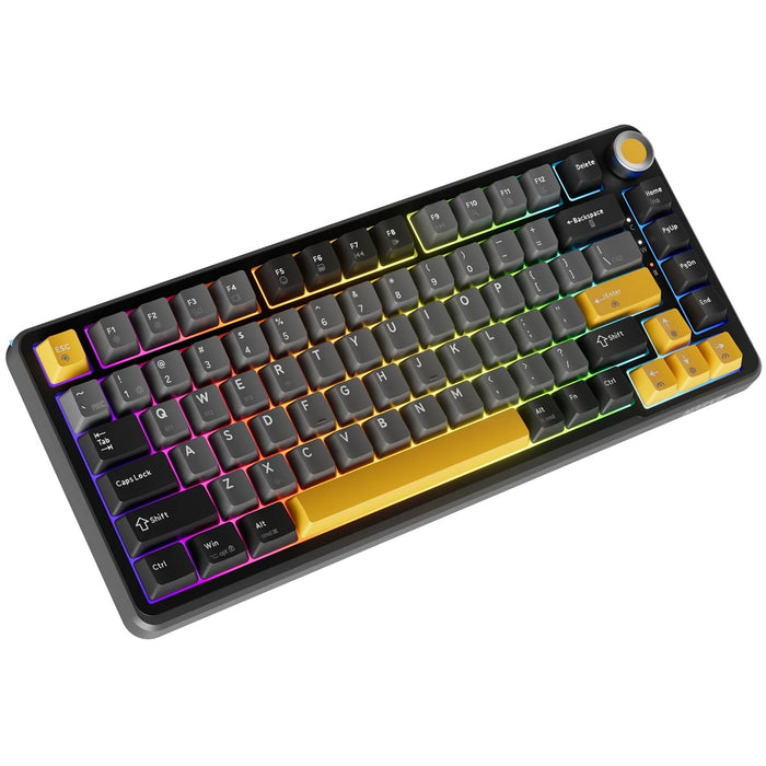 MARVO Titan 75 KG986W Wireless Mechanical Gaming Keyboard, Tri-Mode Connectivity, Wired, 2.4GHz & Bluetooth, Hot-Swappable Mechanical Switches, Vibrant RGB Backlighting, Full-Key Anti-Ghosting-Keyboard-Gigante Computers