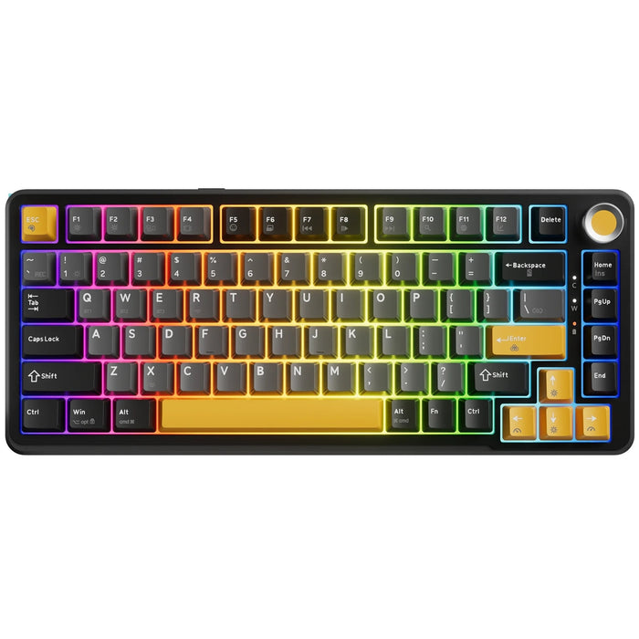 MARVO Titan 75 KG986W Wireless Mechanical Gaming Keyboard, Tri-Mode Connectivity, Wired, 2.4GHz & Bluetooth, Hot-Swappable Mechanical Switches, Vibrant RGB Backlighting, Full-Key Anti-Ghosting-Keyboard-Gigante Computers