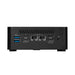MSI Cubi NUC 1M, Intel Core 5 120U (14th Gen) Barebone, Intel Graphics, 2x DDR5 Slots, Dual ThunderBolt 4, Dual HDMI, Dual LAN, WiFi 6E, BT 5.3 with VESA Mount-Pre-built systems-Gigante Computers