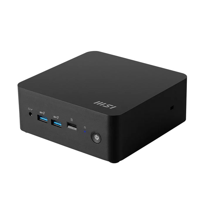 MSI Cubi NUC 1M, Intel Core 5 120U (14th Gen) Barebone, Intel Graphics, 2x DDR5 Slots, Dual ThunderBolt 4, Dual HDMI, Dual LAN, WiFi 6E, BT 5.3 with VESA Mount-Pre-built systems-Gigante Computers