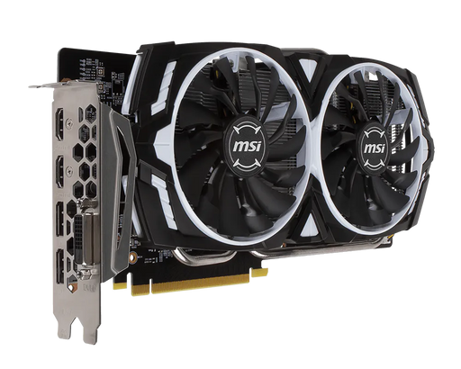 MSI GeForce GTX 1060 6GB ARMOR 6G OCV1 Graphics Card - Refurbished-Graphics Cards-Gigante Computers